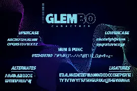 Glembo font