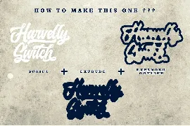 Haverlly Switch - Bold Script Font