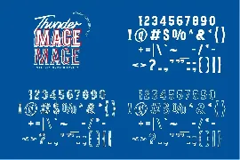 Thunder Mage | Western | 3D fonts | Free Flow