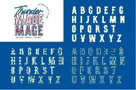 Thunder Mage | Western | 3D fonts | Free Flow