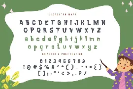 Log Wizard - kids font