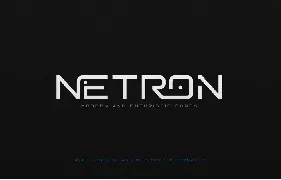 Netron font