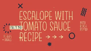 Escalope font