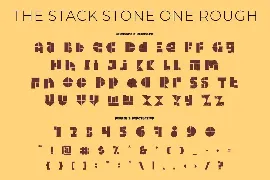 The Stack Stone - Display Font