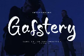 Gafstery Sans Brush Handwritten Font