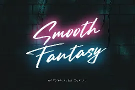 Smooth Fantasy Script font