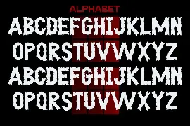 Spooky Alley - Halloween Typeface font