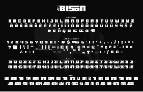 Black Bison font