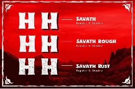 Savath font