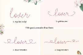 Lovers Script Font