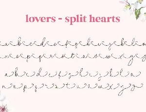 Lovers Script Font