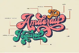 Amderais font