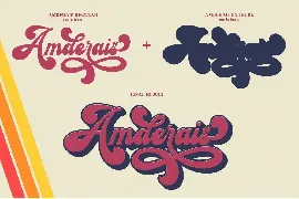 Amderais font