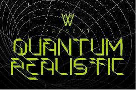 Quantum font