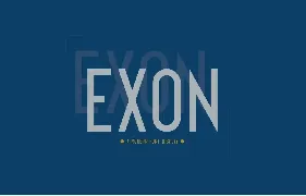 Exon font