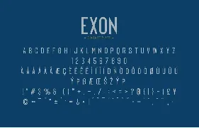 Exon font