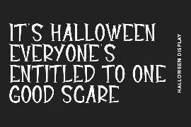 Confringo Halloween Display Font