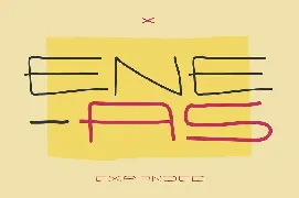 Eneas Expanded font