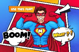 Meeow - Playful Comic Font