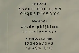 Modern Serif Font