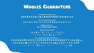 Wooles - Playful Comic Display Font