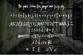 Amnesia | Horror Display Font