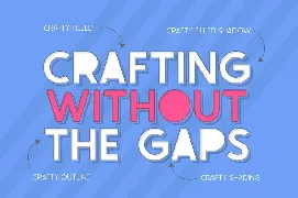 The Crafty Font Collection (24 Fonts)