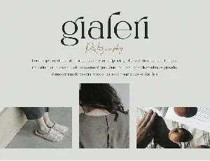 Giliran â€“ Modern Serif font