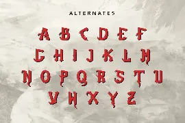 Metamorve - Blackletter Display Font