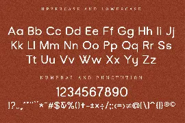 Rounded Sans Serif Display Font