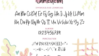 Camelleon Script Font