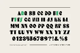 Modern Font - Voneto