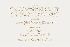 Georgia Angely Monoline Signature Font