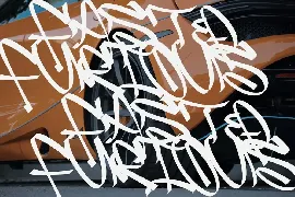 Slash Roller - A Graffiti Font