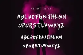 Halloweins - Brush Font DR