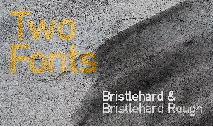 Bristlehard font