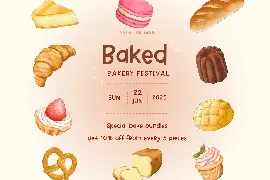 Crispy Bake font