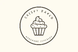 Crispy Bake font