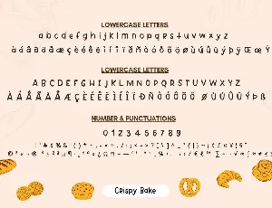 Crispy Bake font