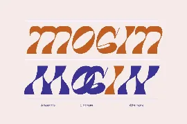 Inoya - Unique Typeface font