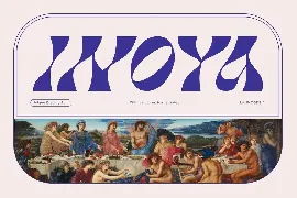 Inoya - Unique Typeface font