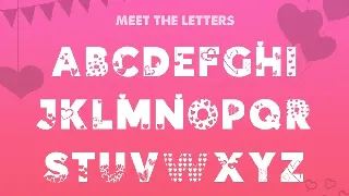 Hearts Silhouette Font