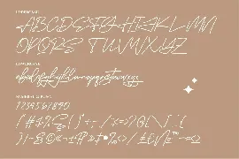 Futuristica Signature Monoline Signature Font