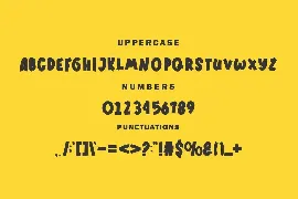 Xoplak bold font