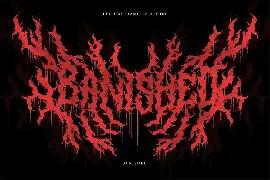 Hellfire Flames | Death Metal Font