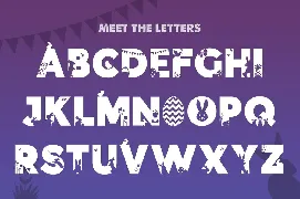 Easter Silhouette Font