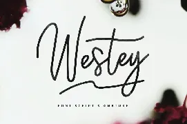 Westey font