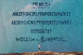 MrBrush Svg & Brush Font