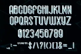 Space Harbon - Futuristic Display Font