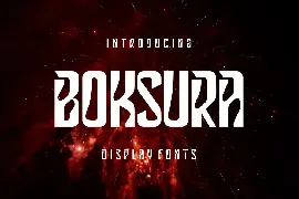 Boksura Font